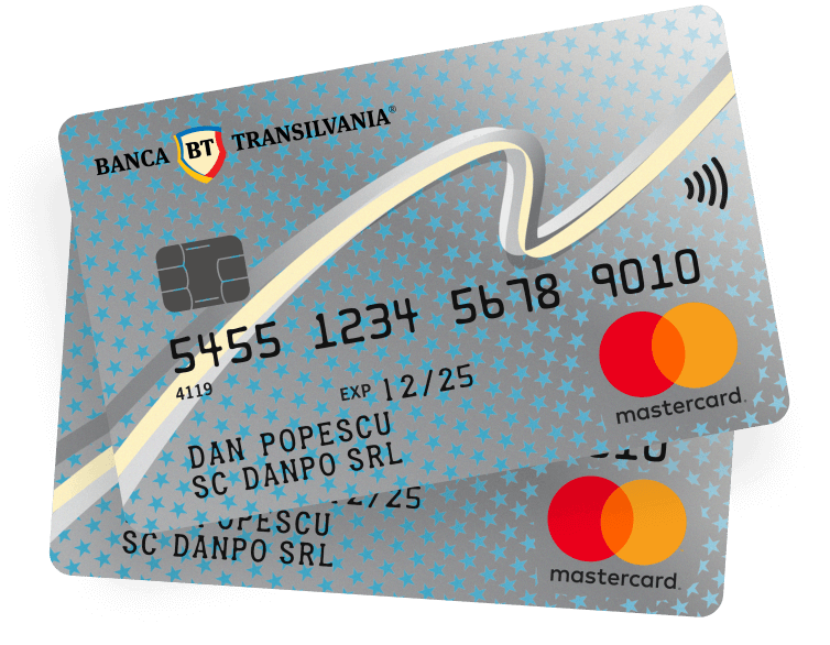 mastercard direct card in euro de la banca transilvania