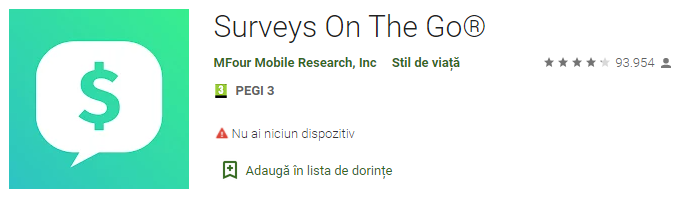 app surveys on the go